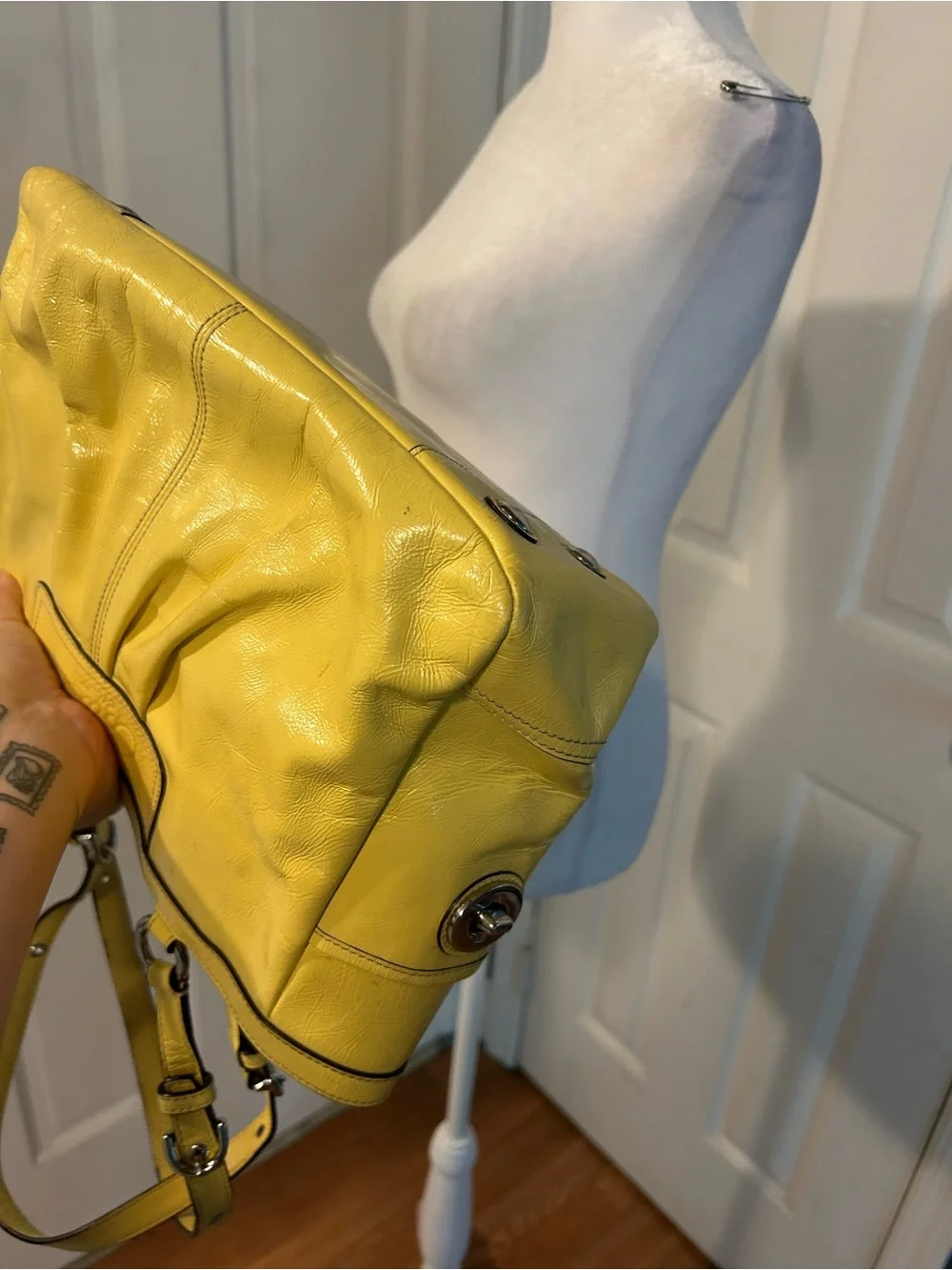 Coach shoulder tote
